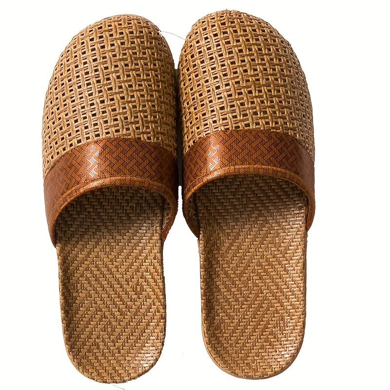 Summer Indoor Floor Slippers for Men And Women, Suitable for Couples, Cool Indoor Slide Shoes, Lightweight And Soft, Home Floor Shoes