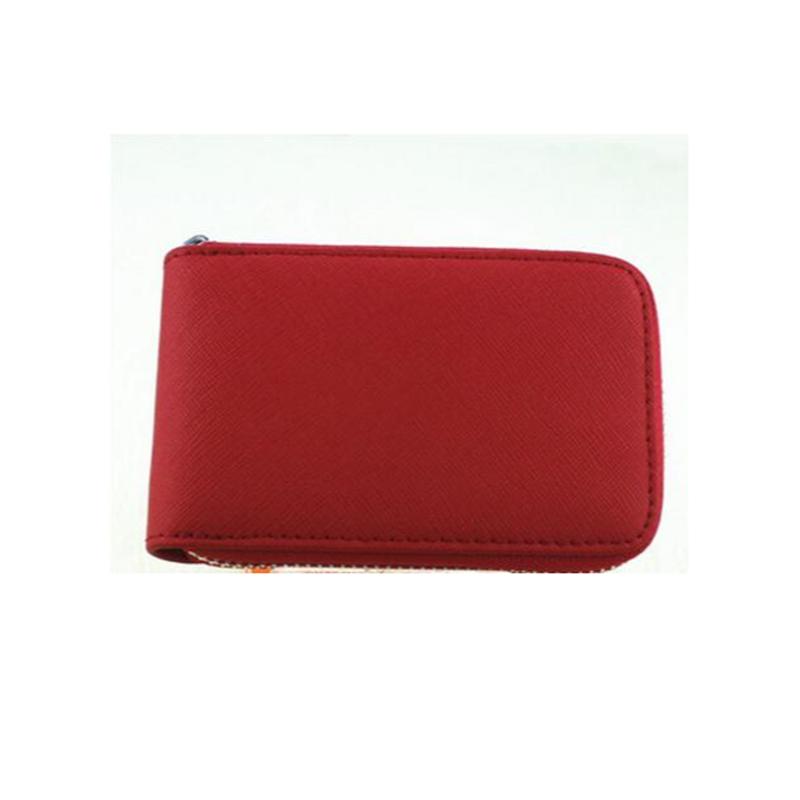 

Повседневный дорожный держатель для кредитных карт, кошелек из натуральной кожи, модный женский многофункциональный бизнес-чехол для удостоверений личности, кошелек, сумка для денег