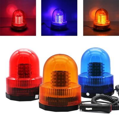 Car Strobe Light Emergency Car Rotating Traffice Indication Car Flash Beacon Light LED Orange Blue Red Flash Car Warning Light