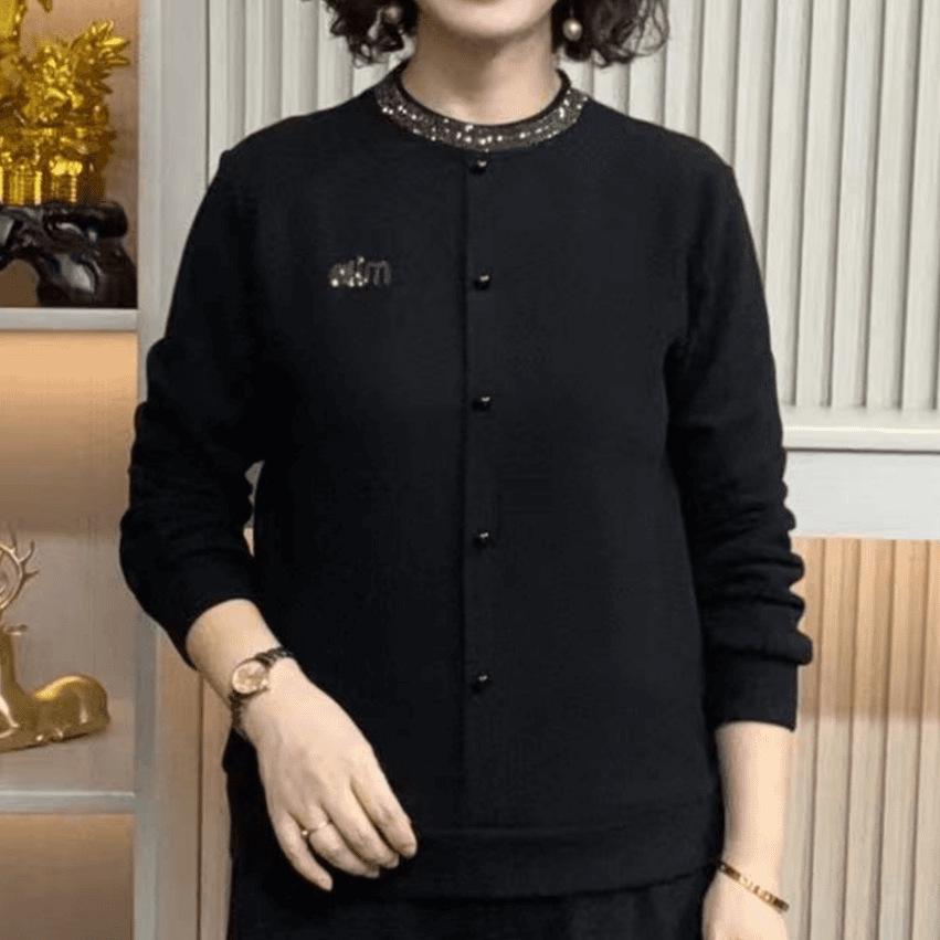 

Trendy Maternity Fashion: Women s Loose-Fitting Winter Wear with Velvet, Unique Casual Long Sleeve Style 5XL [140-150 jin]