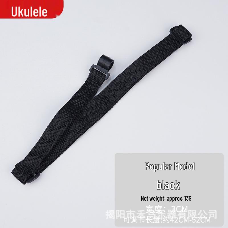 Cartoon Ukulele & Guitar Crossbody Strap