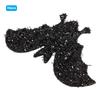 30 Stück 10cm Vlies Fledermaus Dekoration Halloween Ornament Accessoire Schwarze Fledermaus