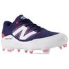 New Balance Fresh Foam 3000v7 Low Top Upper Height Abrasion Resistant Functionality Baseball Shoes Men's Marine Blue Sneakers PL3000H7