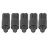5Pcs Fishing Quick Release Adapter Carp Rod Pod Bank Sticks Connector for Bite Alarm Tackle