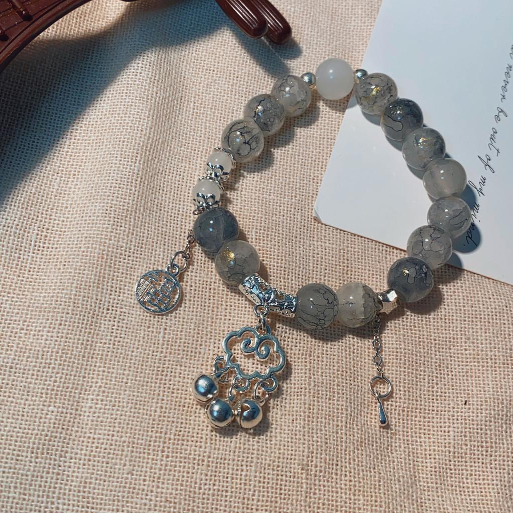 Style Ethnic Fashionable Peace Lock Bracelet With Vintage Charm For Summer 2024