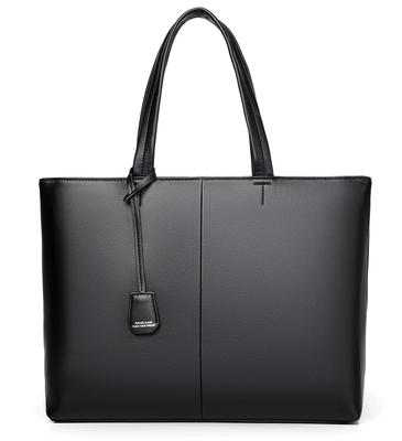 Leather Tote Large Easy To Perfect for Business and As a Gift FSD.WG Men's Bag, Capacity, Elegant, Simple, Durable, Clean, Trips, Commuting, Travel,