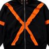 Giacca da uomo DRIPX Harajuku Streetwear Americano Patchwork Color Block Zip Up Manica Lunga Cappotto Vestibilità Larga Casual Unisex Tendenza Moda Nuovo