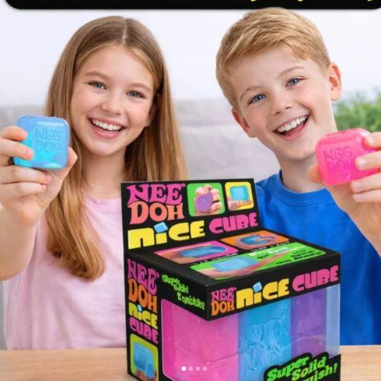 Hot Needoh Nice Cube Fidget Sensory Toy Stress Relief Anxiety Concentration Desk Toy For Adults Kids