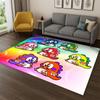 Retro Bubble Bobble Cartoon Game Carpet Rug for Bedroom Living Room Sofa Playroom Doormat Home Decor,Kid Area Rug Non-slip
