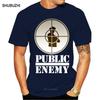 Hot Style Public Enemy Tops Tee T Shirt Oversized Tops TShirt Men Cotton Tshirt Summer Brand Teeshirt Euro Size