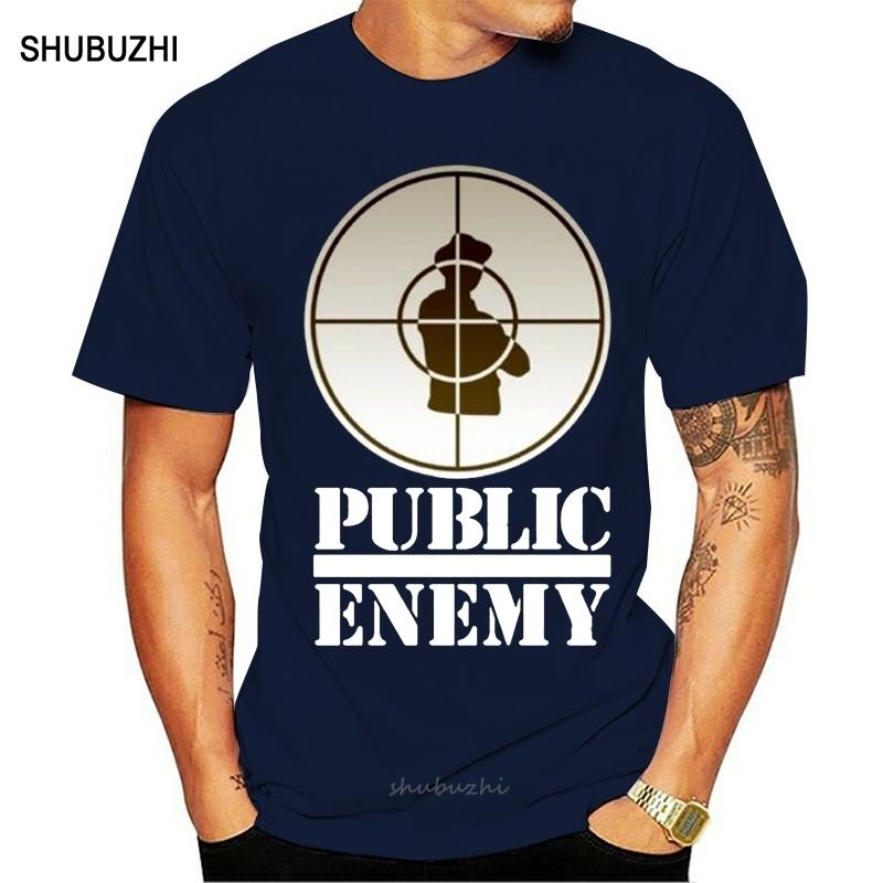 

Hot Style Public Enemy Tops Tee T Shirt Oversized Tops TShirt men cotton tshirt summer brand teeshirt euro size S