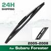 Rear Windshield Wipers Blades,Premium All-Season Wiper Blades Replacement For Subaru Forester 2005-2008,Natural Rubber Bayonet,Easy To Install 16″