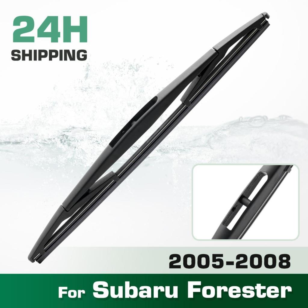 Rear Windshield Wipers Blades,Premium All-Season Wiper Blades Replacement For Subaru Forester 2005-2008,Natural Rubber Bayonet,Easy To Install 16″