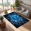 Chelsea FC bedruckter Flanell-Teppich rutschfest weicher Polyester-Bodenbelag Indoor Dekorationsmatte für Schlafzimmer Wohnzimmer Sofa Spielzimmer Heimdekoration