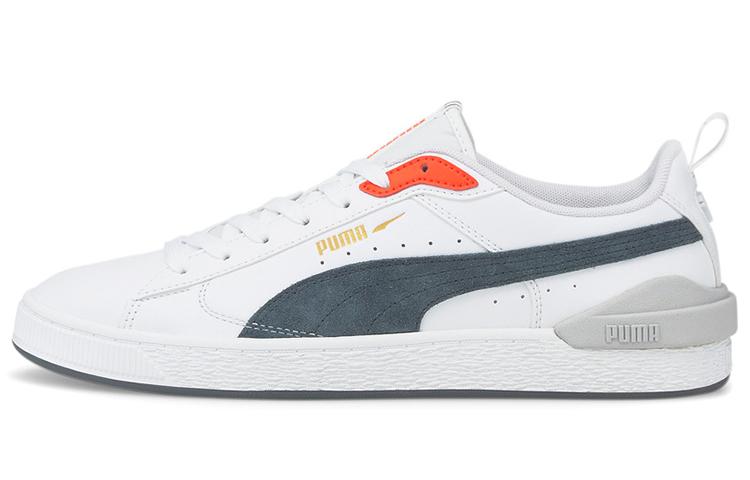 Puma Suede Bloc White Dark Slate 36