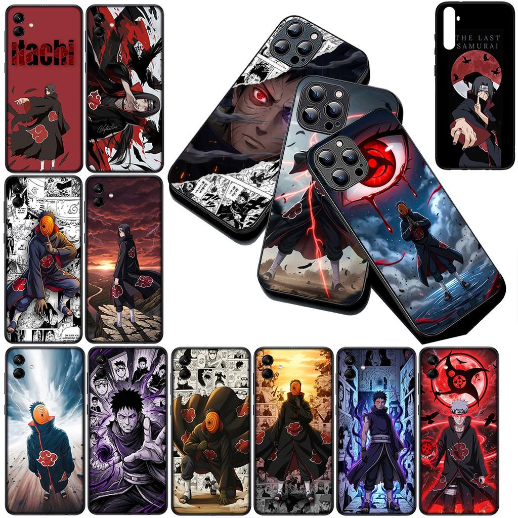 Kryt pro OPPO A80 A18 A16 A40 A17 A15 A38 A78 A79 A54 A57 A12 A60 5G 4G Pouzdro na telefon Kreslený Itachi Tobi Uchiha Obito