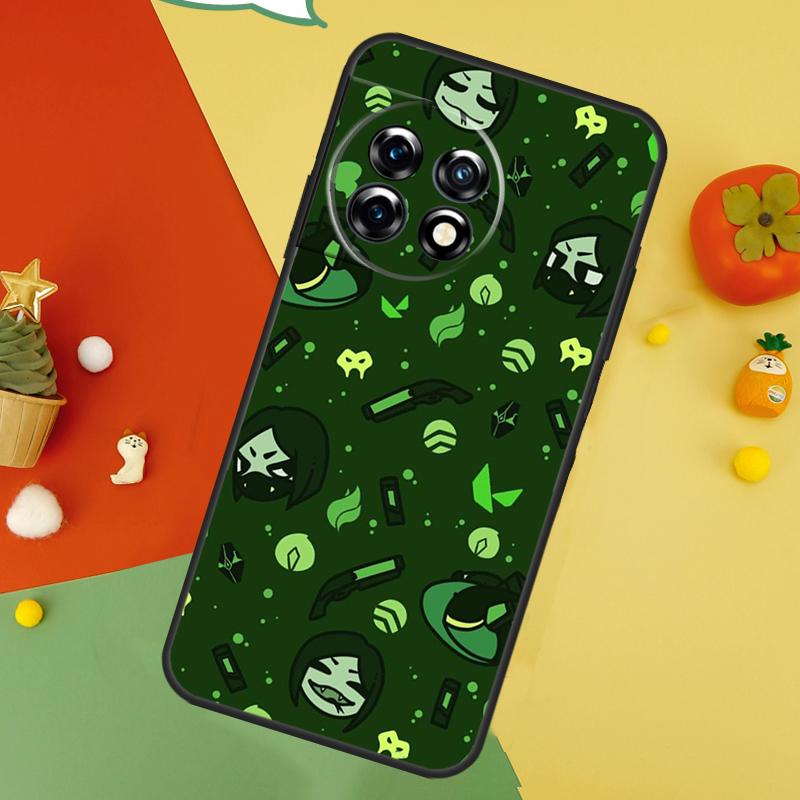 Valorant Game Character Art Case For OnePlus 9 10 Pro 11 12 13 15 13T 13R 12R 10T 8T Nord 5 CE 2 3 4 Lite N20 N30 Cover