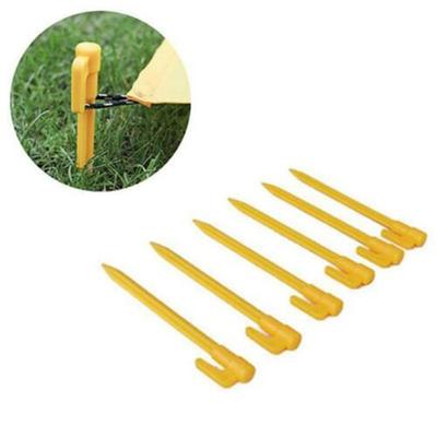 Plastic Travel Heavy Duty Tent Mat Outdoor Tents Stakes Pegs Pins Nails Fixing Stake Nails