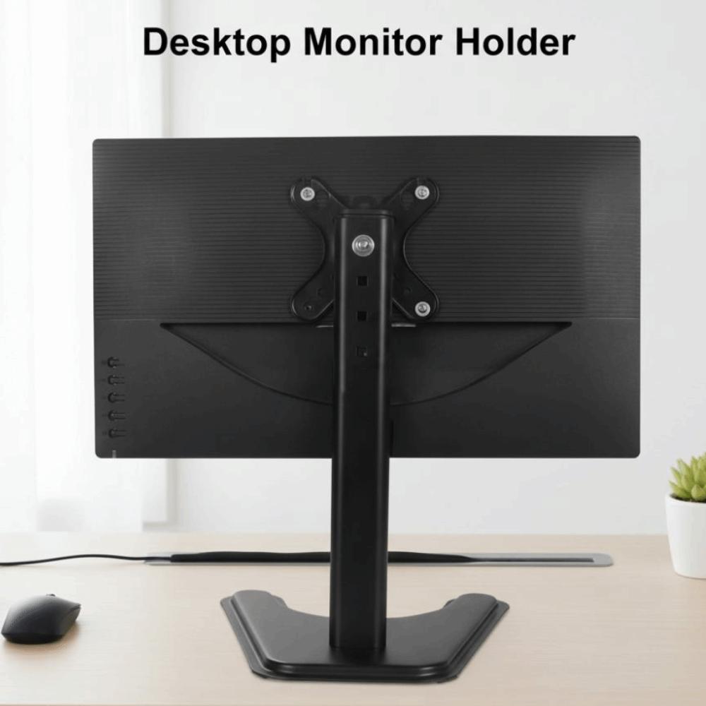 Large Base Computer Monitor Stand Adjustable PC Screen Stand Bracket Desktop Monitor Holder  Home