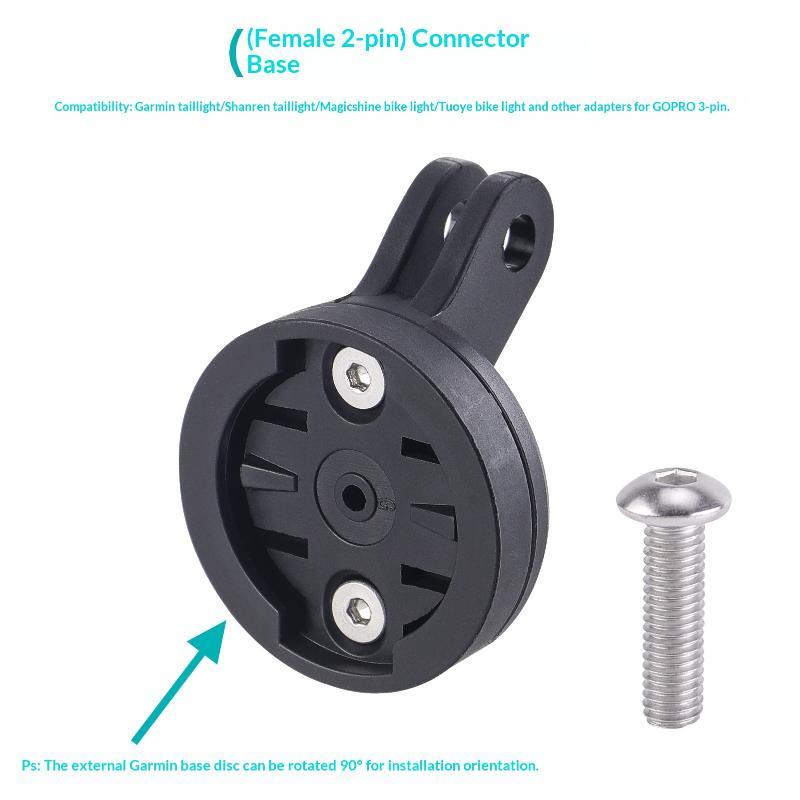 For Combo Mount Holder Bracket Adapter Quick Release Camera Headlight Adapter Camera Fixing Base Bike Accessories