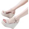 Hemp Rope Woven Wedge Heel Sandals 12CM High Heels, Model, Spot 34 To 39