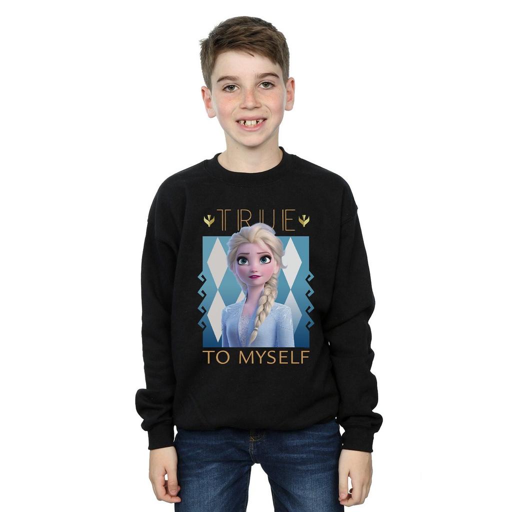 Disney Boys Frozen 2 Elsa True To Myself Sweatshirt