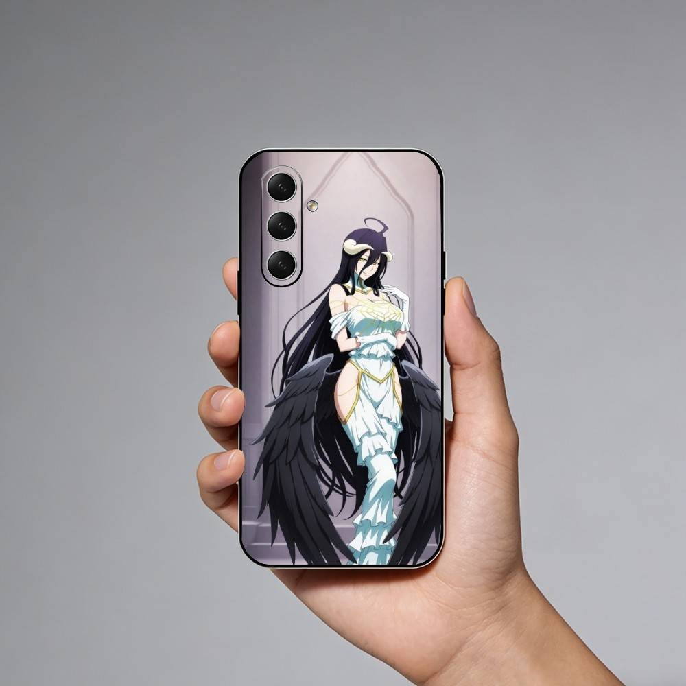 O-Overlord Cool Hot Anime Phone Case For Samsung Galaxy A73,A72,A71,A70,A52,A51 Others Soft Black Cover Samsung a51 4g