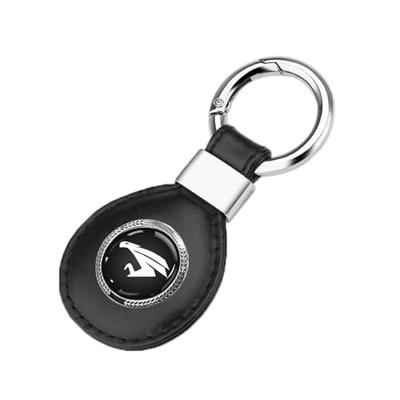 [MailiMy] Car Keychain, Genuine Leather Key Chain for Toyota Harrier, Anti-Loss, Fashionable Leather Keychain, Car Key Accessory, Leather + Drop Coati