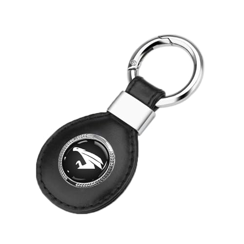 

[MailiMy] Car Keychain, Genuine Leather Key Chain for Toyota Harrier, Anti-Loss, Fashionable Leather Keychain, Car Key Accessory, Leather + Drop Coati