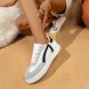 Flat White Women's Shoes 2025 New Spring and Summer Breathable Hundreds of Students Sports Casual Board Shoes