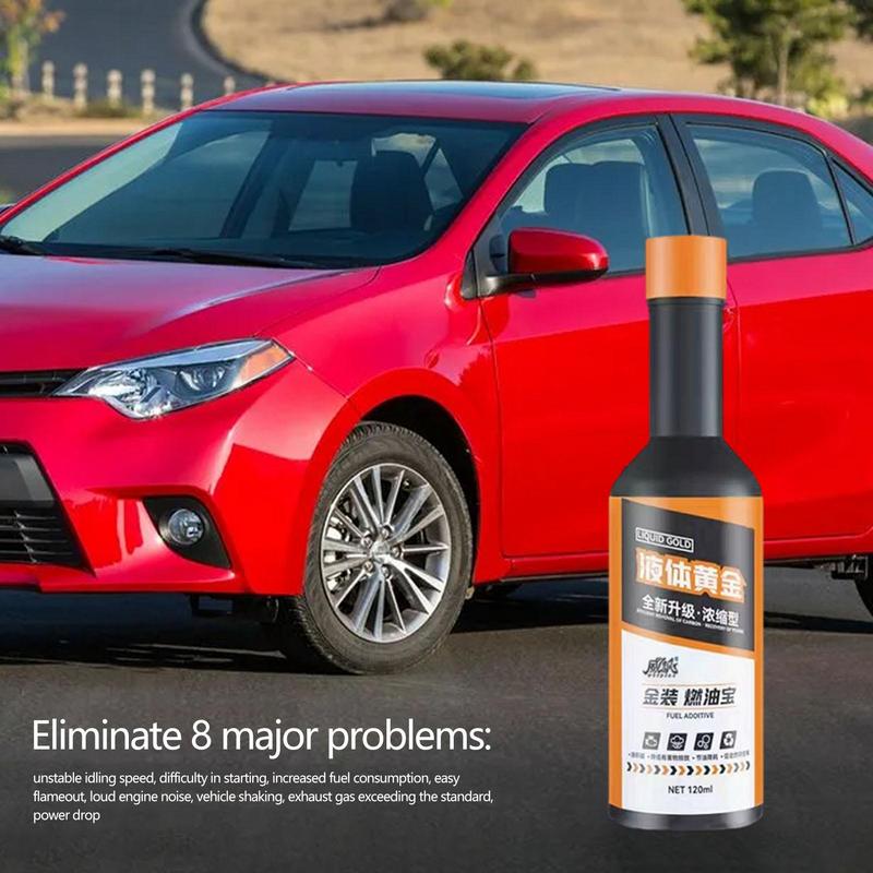 Oil Additive For Car Engine With Anti-Carbon Effect Carbon Remover Engine Oil Restorer 4.05oz Cylinder Ergonomic Handle for Cars