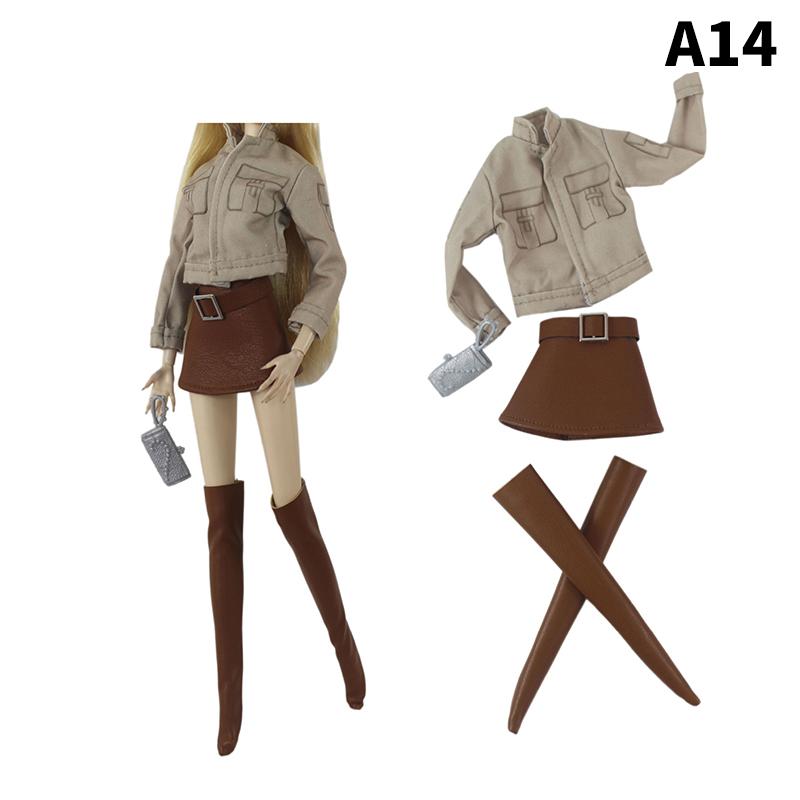 

1 Набір Костюм Лялька Одяг Сукня Модна Спідниця Вечірня Сукня Для 30см Ляльки 1/6 BJD Лялька Аксесуари Дівчинка Подарунок Дитяча Іграшка A14