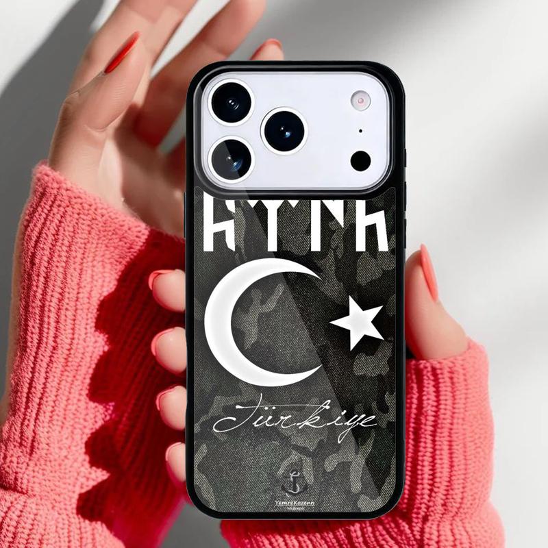 Turkey Turkish Flag Soft Phone Case for iPhone 17 Air 16e 15 14 13 Pro Max Back Cover for 12 11 Pro Coque
