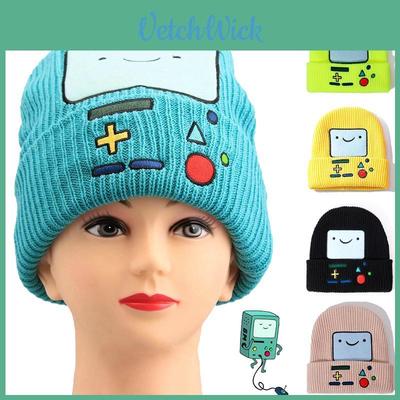 Czapeczka z miękkiej dzianiny Przygody z Finnem i Jake'iem do cosplayu i na ciepło