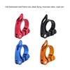 Cycling Seat Clamp Universal Seat Post Clamp Saddle Clamp Bike Seat Tube Clips
