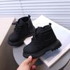 Children's New Fashion British Ankle Boots Boys Side Zipper Stylish Casual Martin Boots Girls Soft Sole