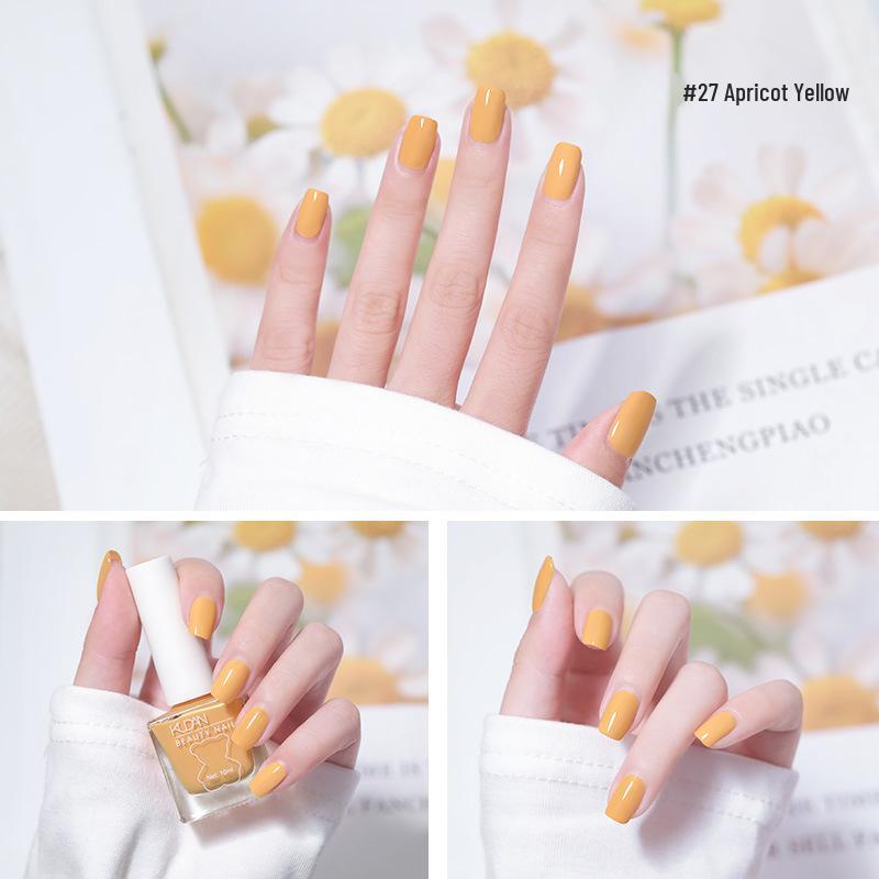 Long-Lasting Quick-Dry Peelable Nail Polish - TikTok Hot-Selling