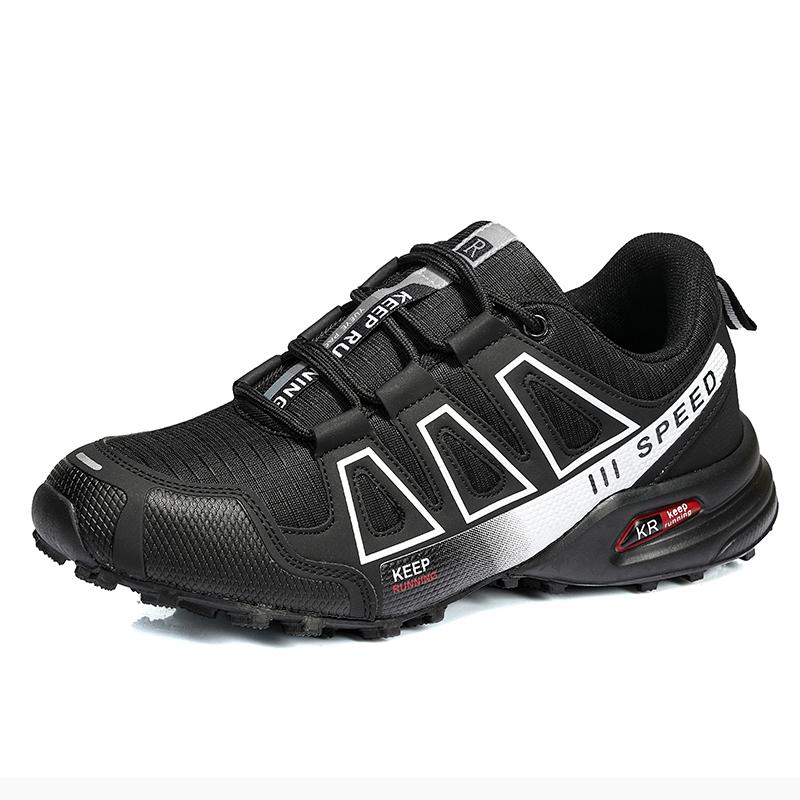 Men's Casual Sports Outdoor Lightweight Sports shoes Mesh Breathable Hiking Shoes Outdoor Camping Shoes Walking Sports Sho