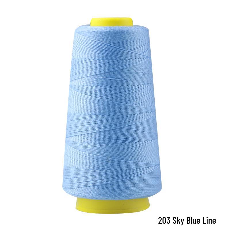 Black and White Thick Denim Sewing Thread Roll for Machine and Hand Sewing