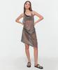 Yuum Velvet Mesh One-Piece Gray