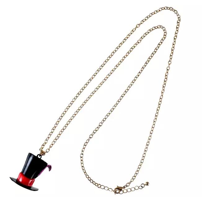 Disney Facilier Necklace Top Hat DISNEY VILLAINS Japan NEW