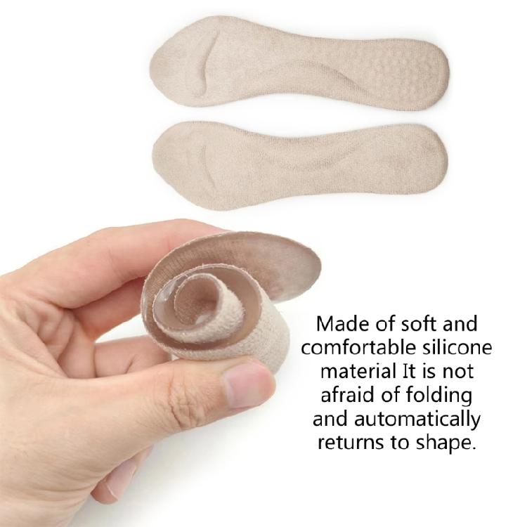 Silicone Gel Insoles Comfortable Arches Support Insoles High Heel Insert Cushion