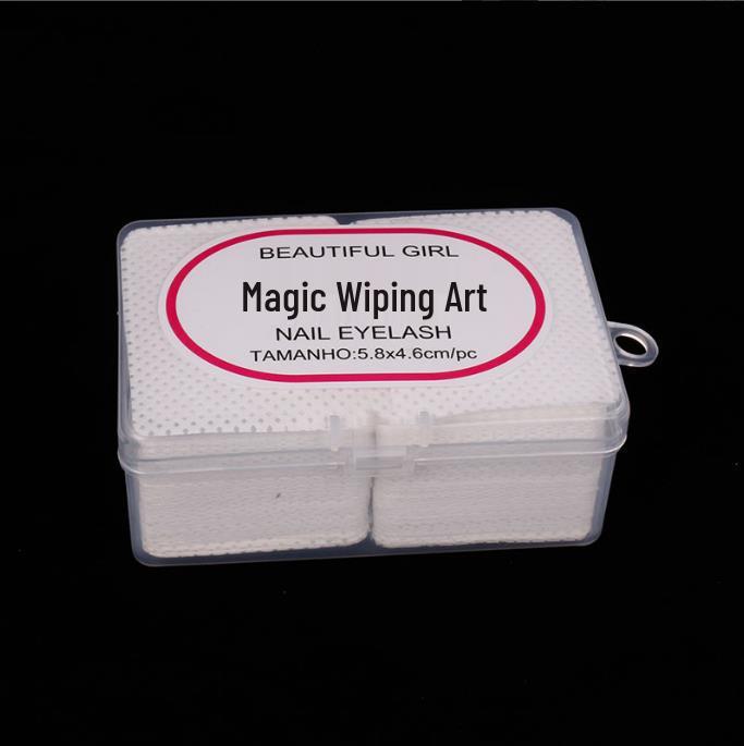 Lint-Free Nail Art and Eyelash Glue Cleaning Wipes