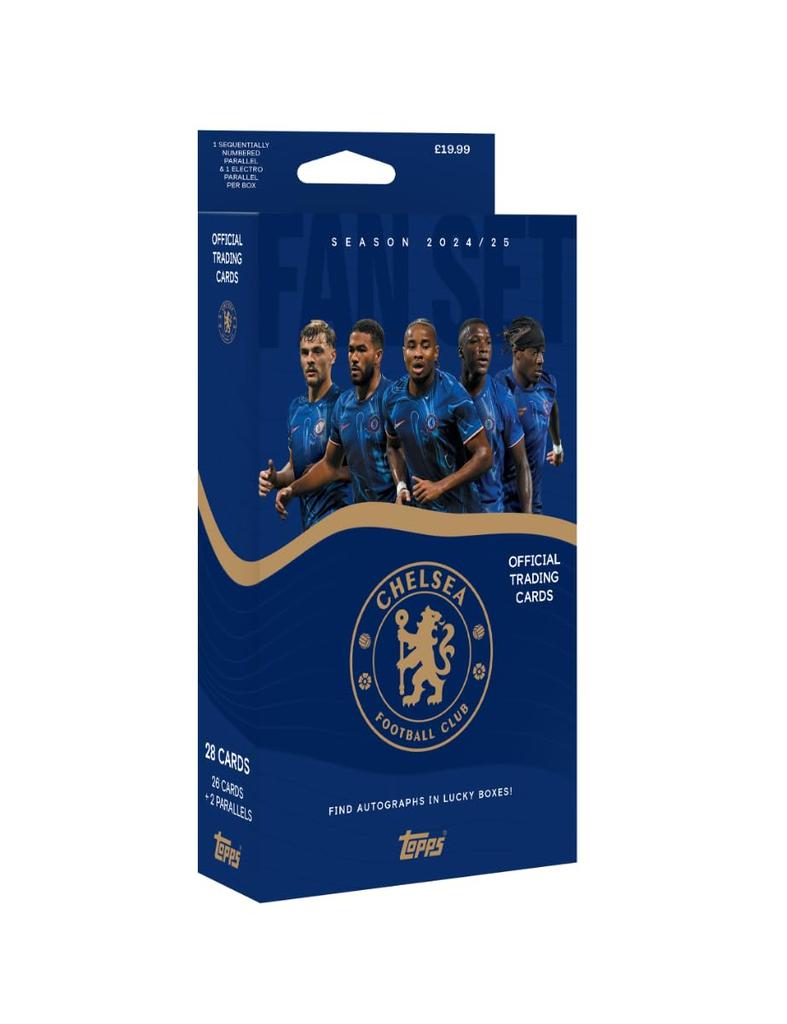 Topps Chelsea Fan Set 2024-25 Chelsea Fan Set