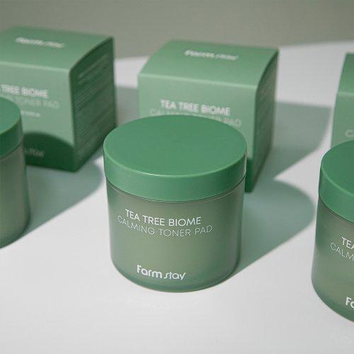 Farmstay Teatree Biome Calming Toner Pad 140ml 70pcs