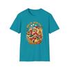 Unisex Softstyle T-Shirt Sushi Chef Christmas Anime Holiday Funny Food Tee