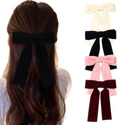 Κορδέλα Bowknot Διακόσμηση καρφίτσα για τα μαλλιά Αντιολισθητικό κλιπ μαλλιών Headband Scrunchy θήκη για αλογοουρά Γυναικεία διακοσμητικό αξεσουάρ μαλλιών για κορίτσια
