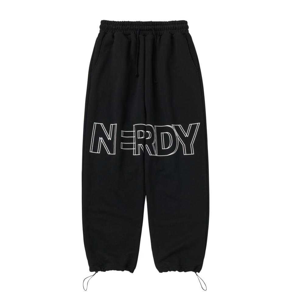 

NERDY Outline Logo Спортивные Штаны Черный
