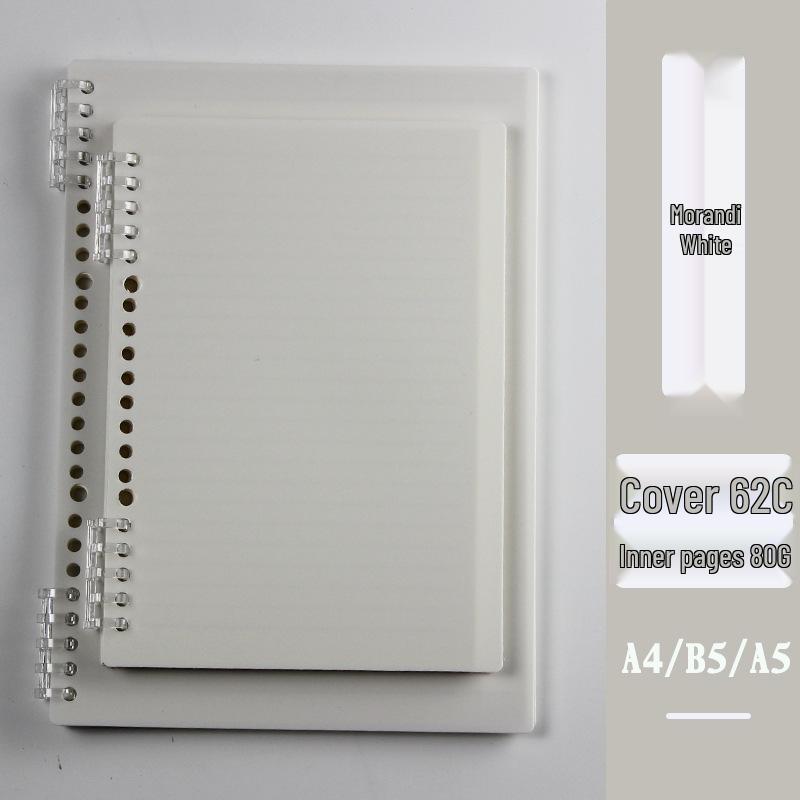 

Инновационный Минималистичный Матовый Блокнот на Спирали - Нежный для Рук, Дизайн на Разъемных Листах A4