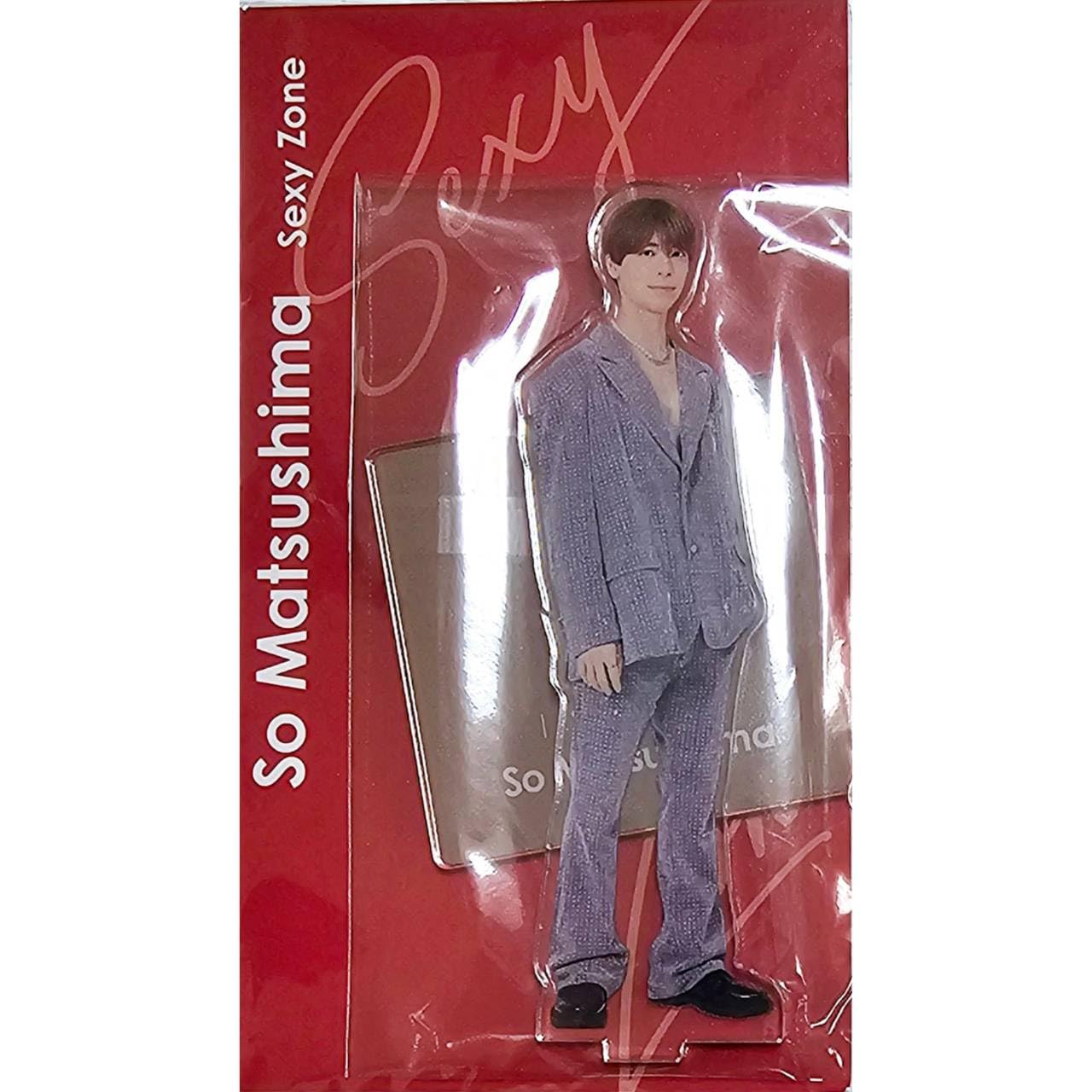 

Sexy Zone So Acrylic Timelesz Акриловая подставка Фестиваль Официальный мерч [Подставка Мацушима] Johnny s